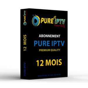 Pure iptv Abonnement 12 Mois